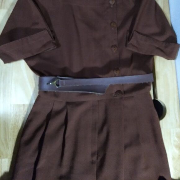 Vintage 70s Pantasia Romper Jumpsuit With Belt - Picture 2 of 7